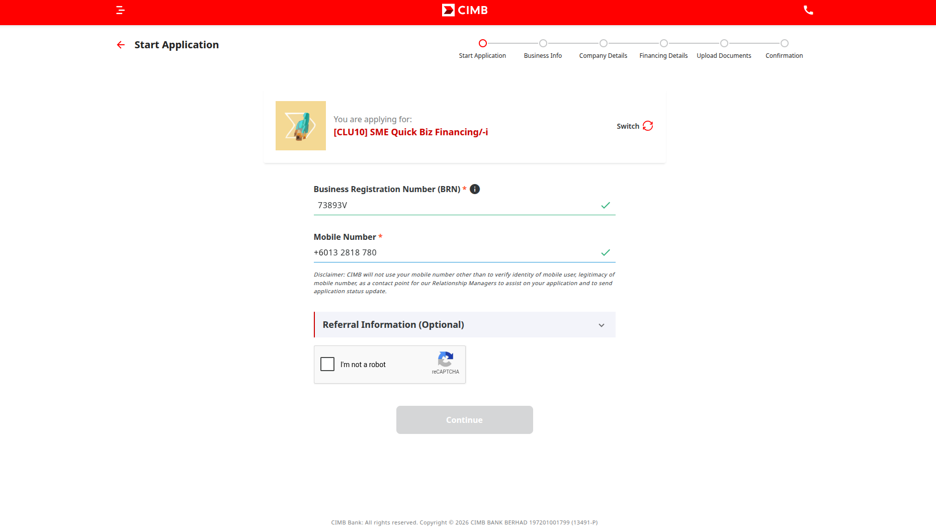 SMEIA Phase 1 - Screenshot 3